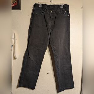 Harley Davidson Men's Black Jeans Pre-owned 32x32